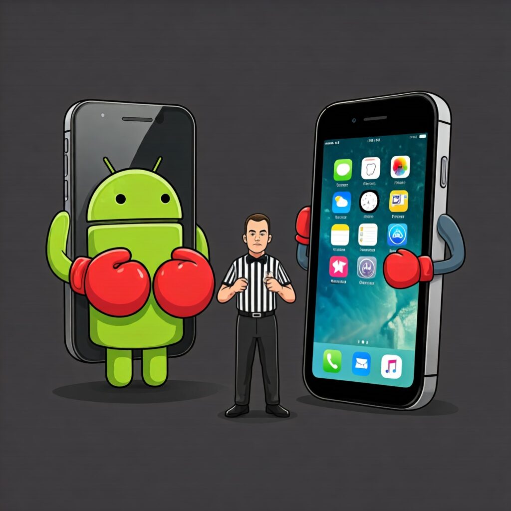 Qual celular comprar? Android X IOS
